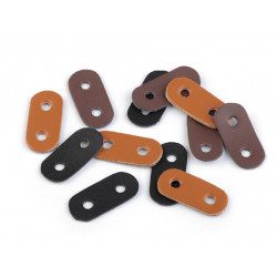 Kordelstopper aus Eko Leder 16x34 mm 